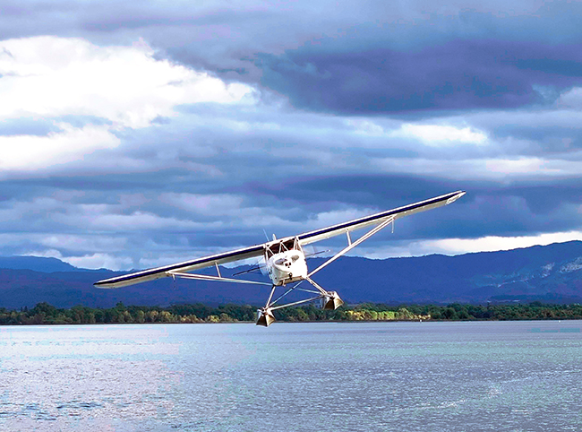 Taylorcraft BC-12D Edo 1320 Floats